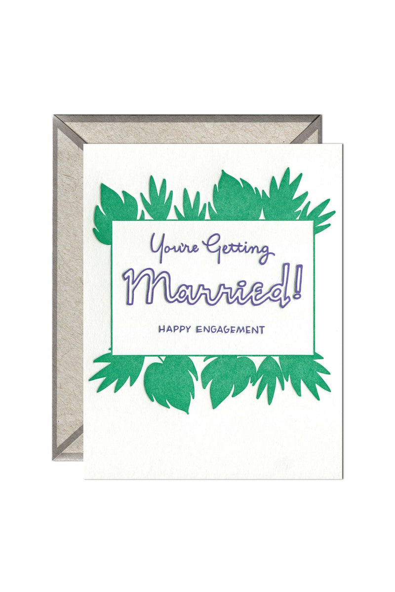 Getting Married - greeting card