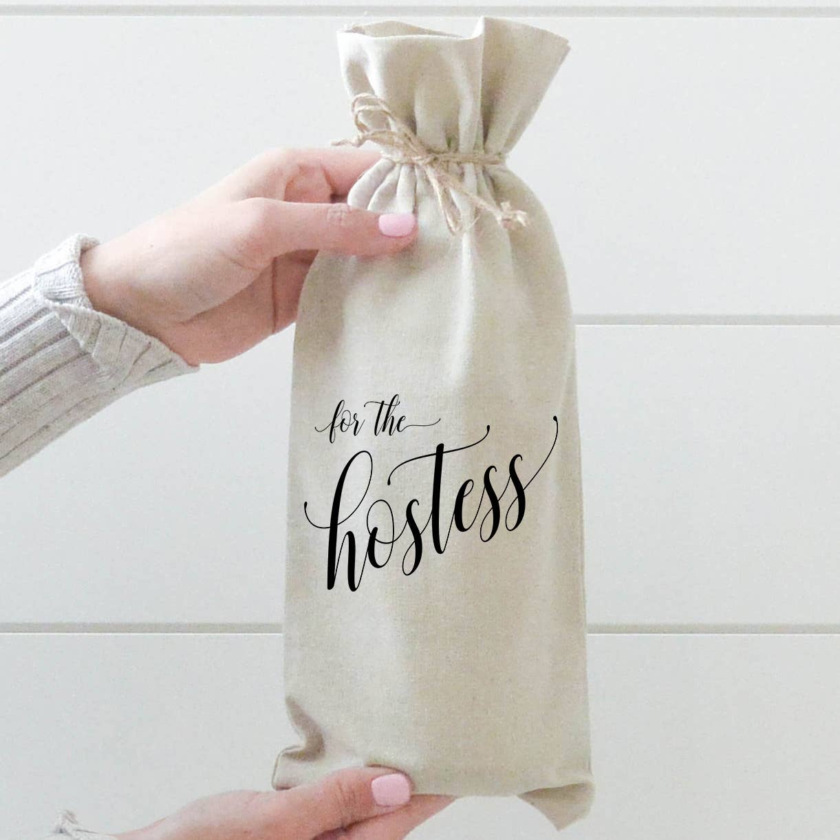 For The Hostess Wine Bag.