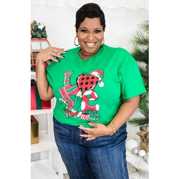Love Christmas Teacher T-Shirt