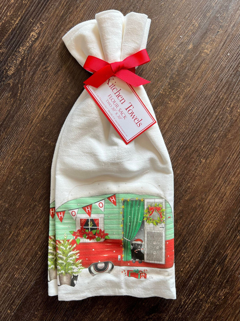 Holiday Camper Towel Set