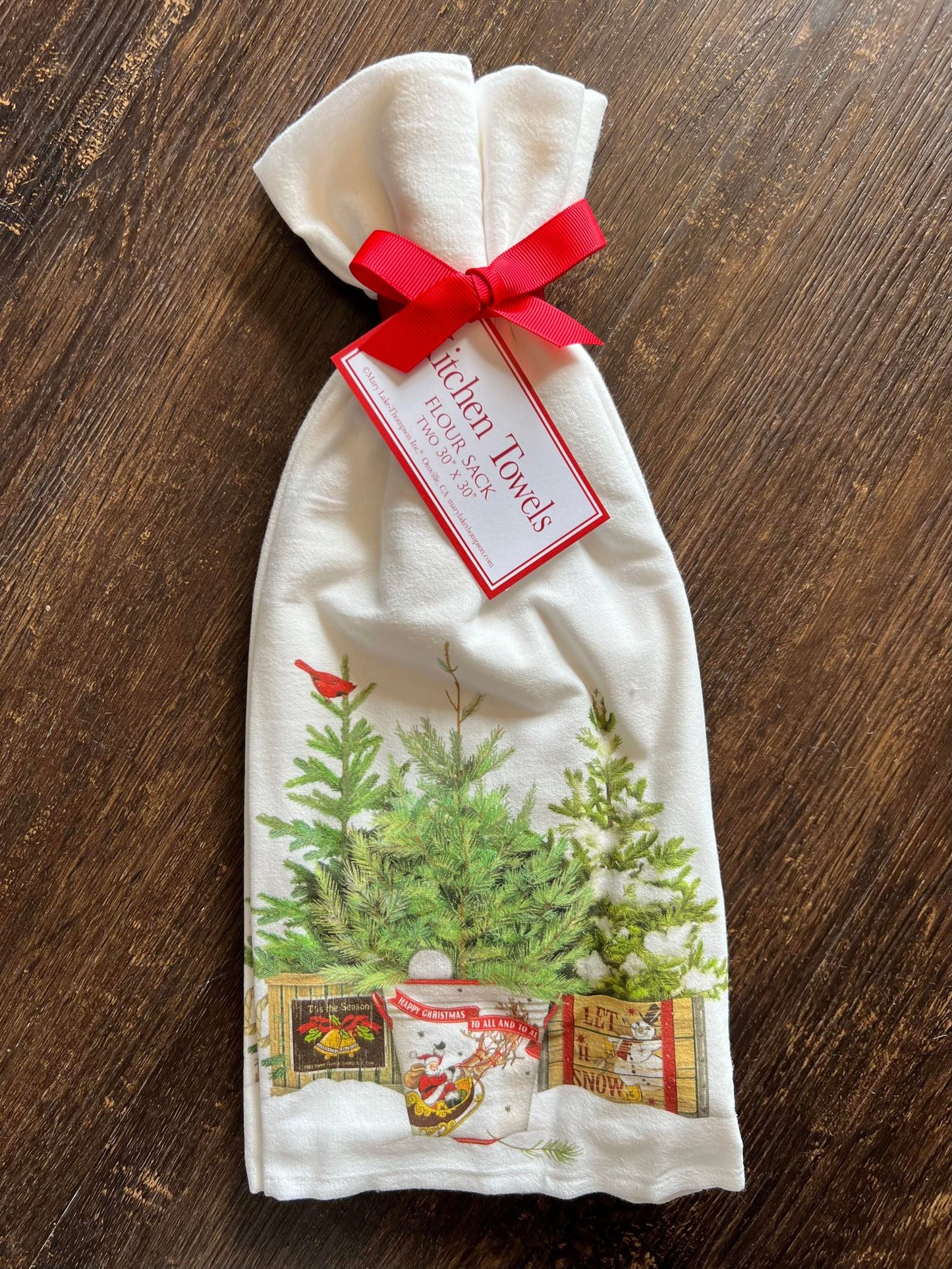 Tree Farm Tea Towel Set