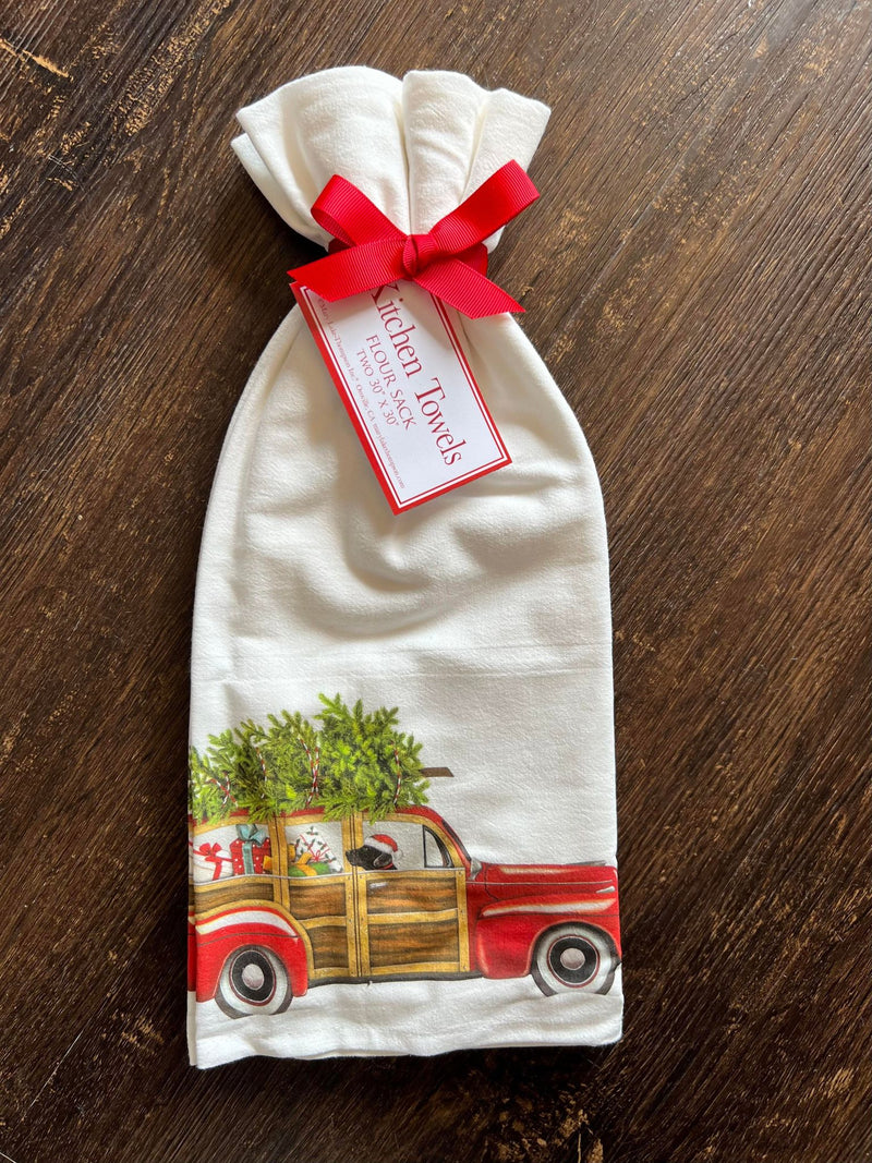 Stationwagon Holiday Towel Set