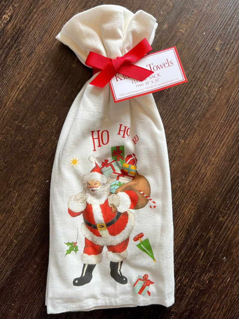 Christmas Cheer Santa Towel Set