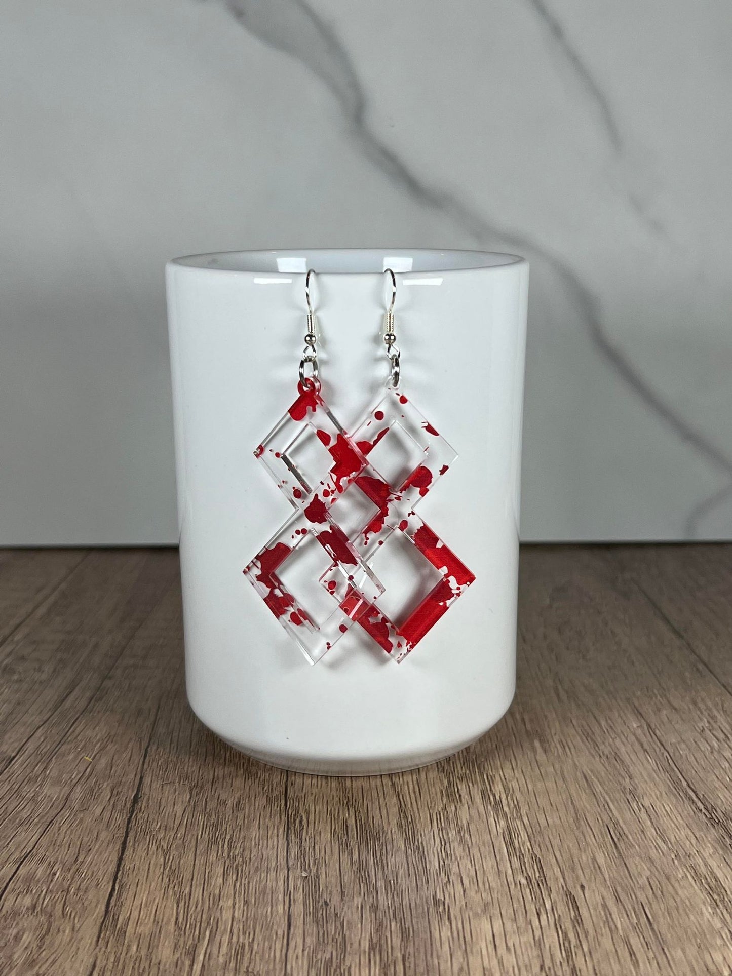 Bloody Halloween Earrings
