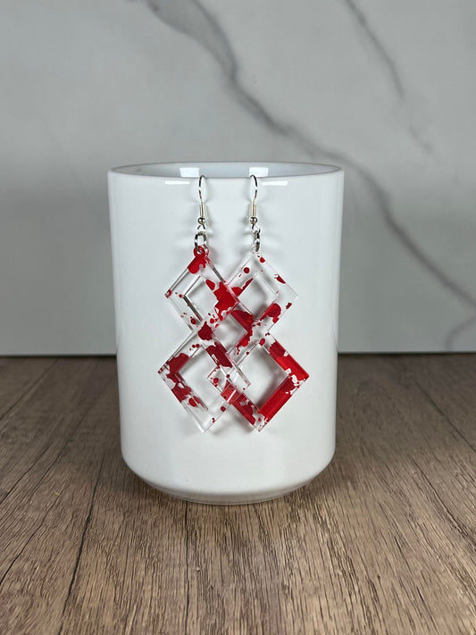 Bloody Halloween Earrings