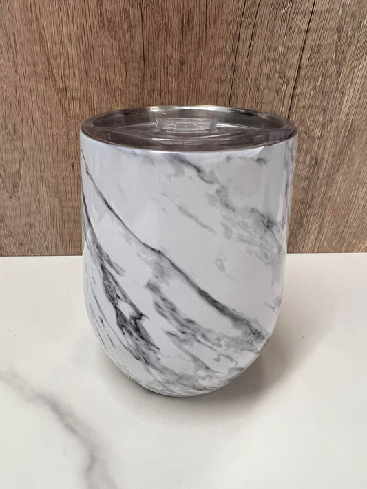 Marble Stainless Wine Mug