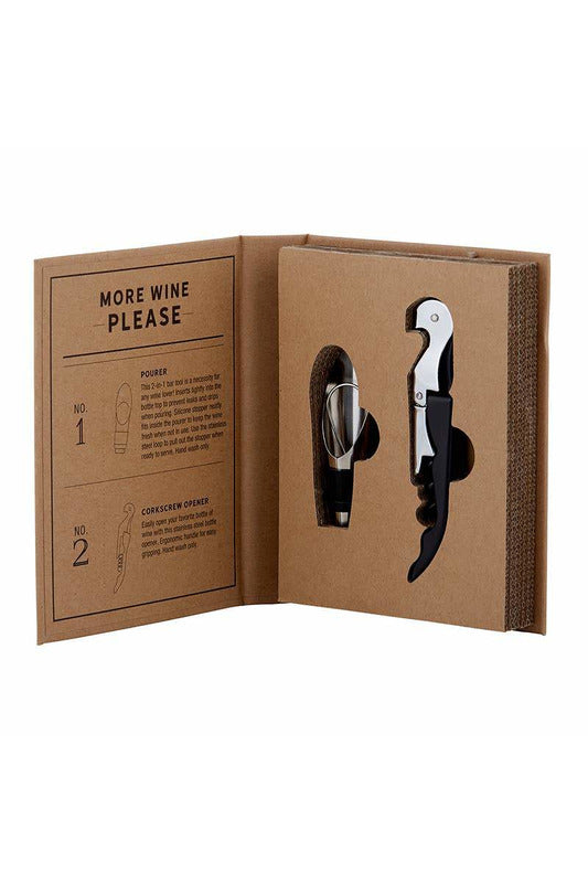 Cardboard Book Set - Wine