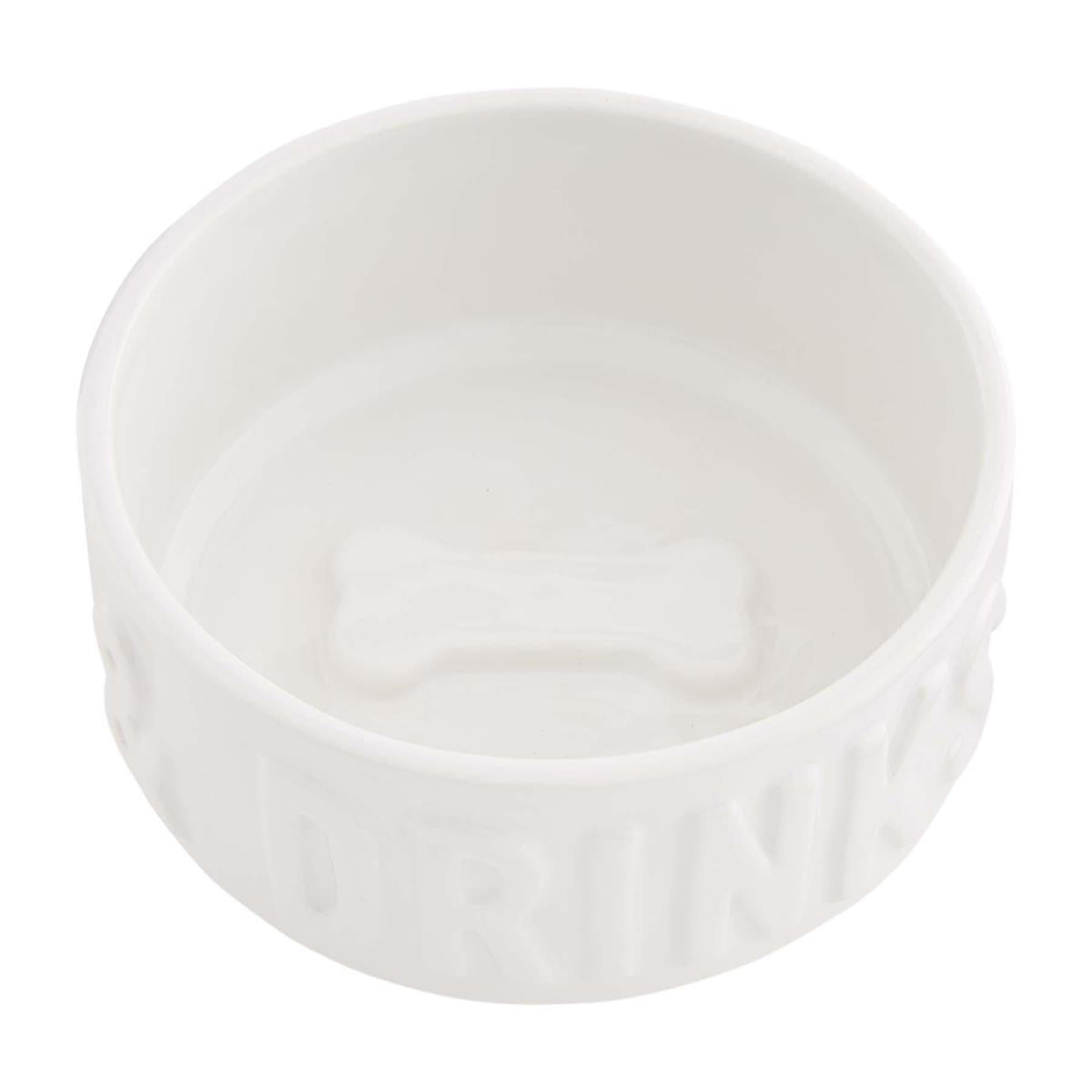 Dinner and Drinks Dog Bowl Set - Mud Pie