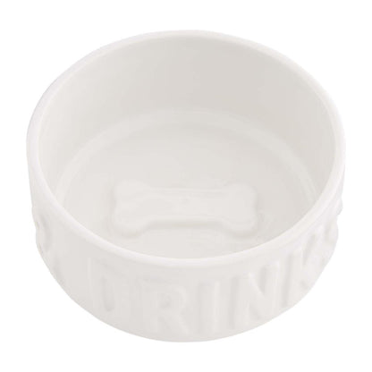 Dinner and Drinks Dog Bowl Set - Mud Pie