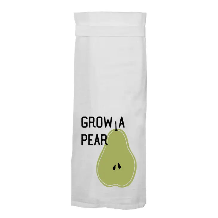 Grow a Pear Tea Towel