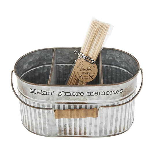 S'More Bucket & Skewer Set - Mud Pie