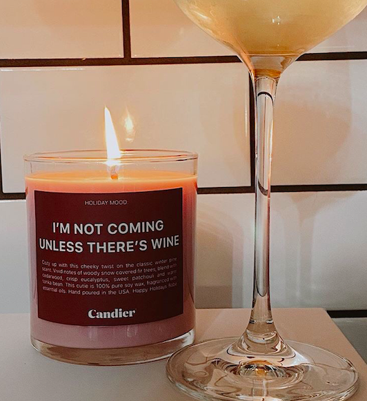 IS THERE WINE CANDLE