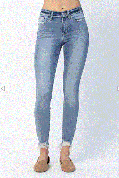 Mid Rise Release Waistband Skinny - Judy Blue 82408