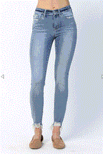 Mid Rise Release Waistband Skinny - Judy Blue 82408