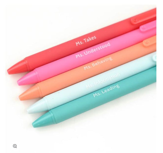 Favorite Teacher Pen Set