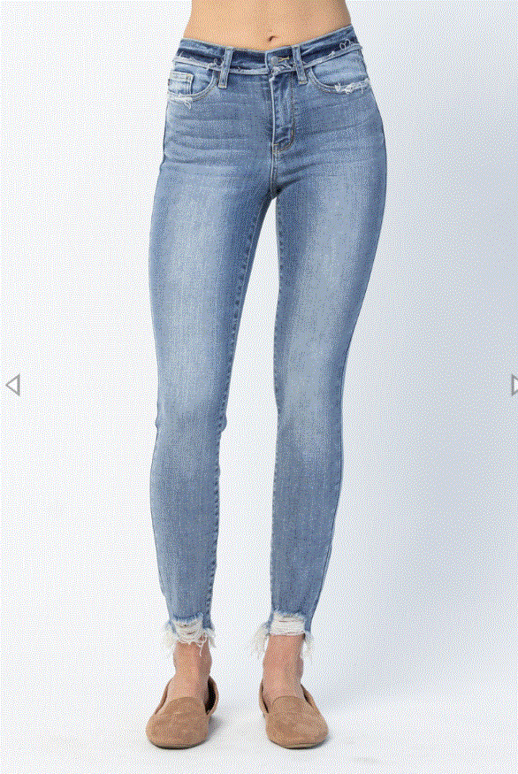 Mid Rise Release Waistband Skinny - Judy Blue 82408
