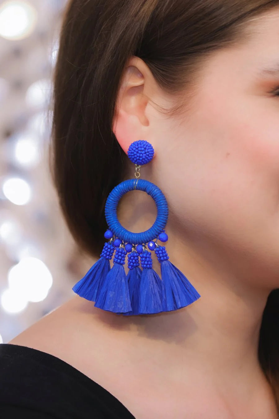 On Repeat Raffia Earrings