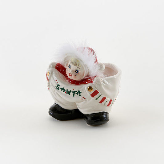 Elf in Pants Ceramic Planter