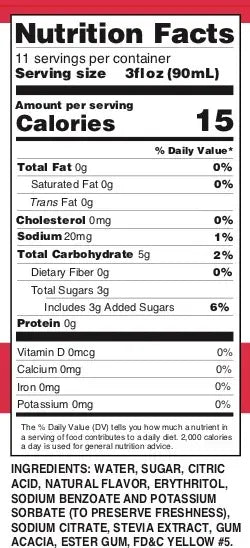 Cosmo Mix - Sugar Free Mixer