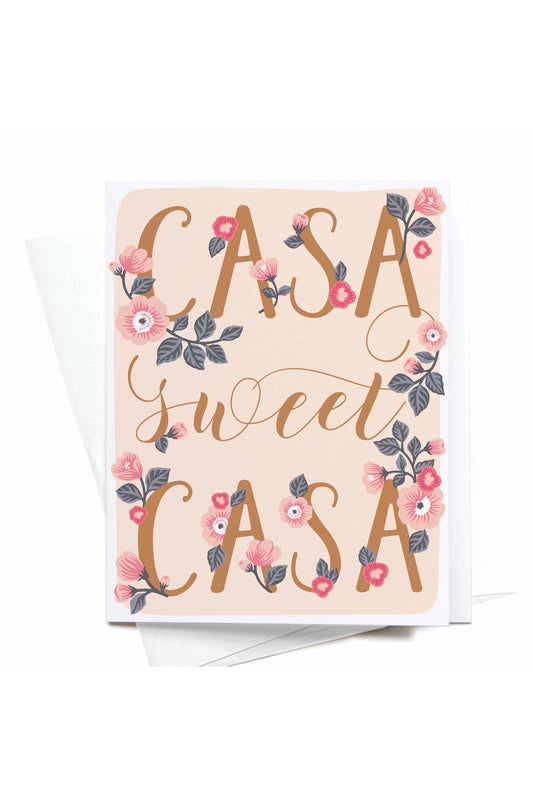 Casa Sweet Casa Greeting Card