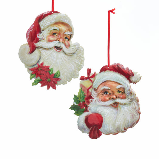 Santa Head Ornament