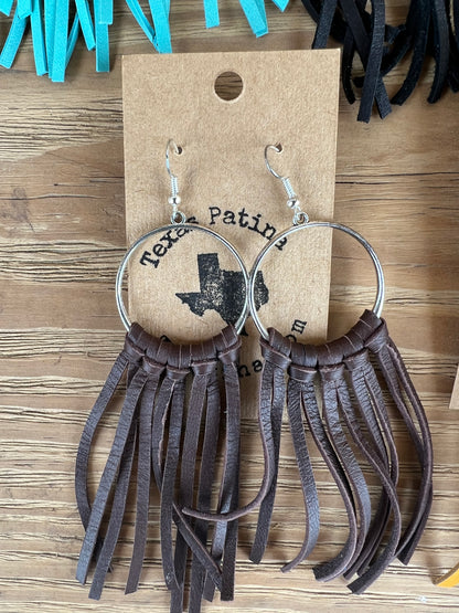 5" Mini Fringe Earrings