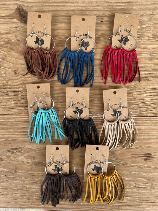 5" Mini Fringe Earrings