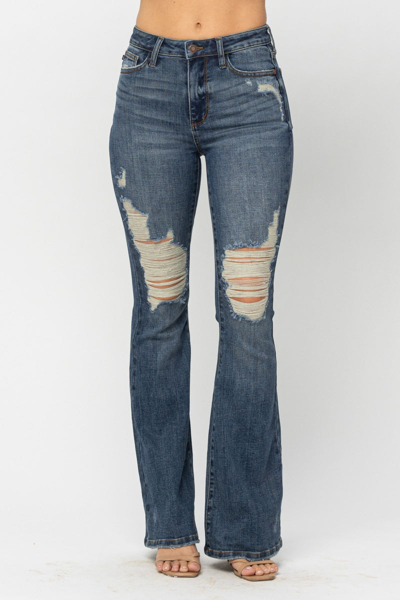 Judy Blue High Waist Tummy Control Skinny Jeans 88692 Regular to Plus