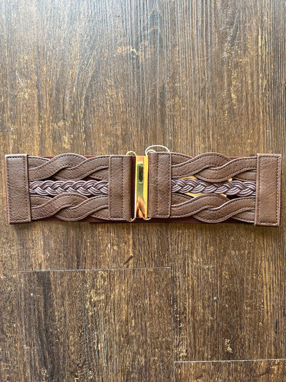 Braided Stretch Belts Plus Size