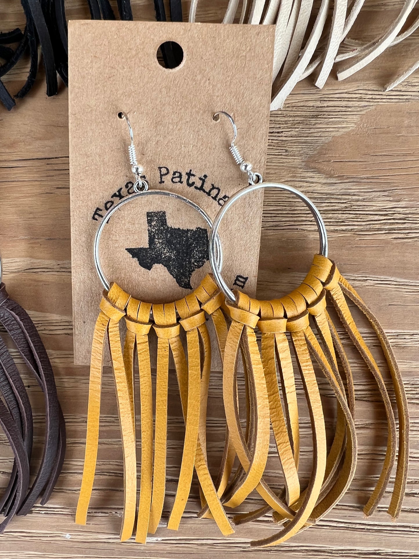 5" Mini Fringe Earrings