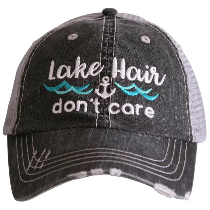 Boat/Lake Hair Dont Care