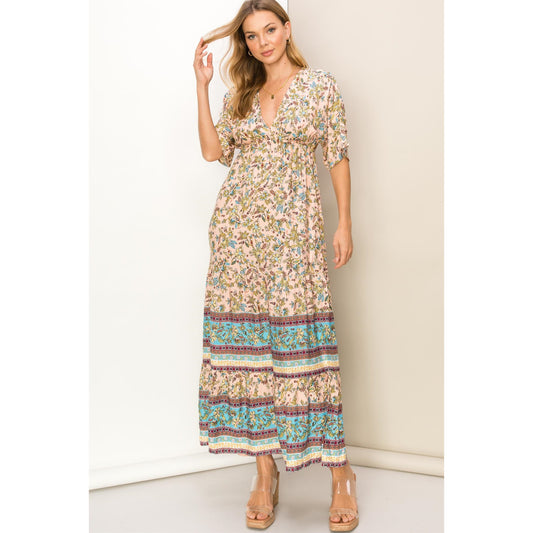 Take Me Away Floral Maxi