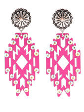 Geometric Cut Out Earrings